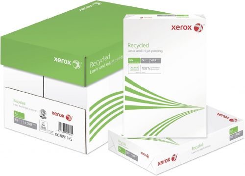 Papel Fotocópia Xerox Reciclado A4 80g/m² - 500 folhas , Xerox , PAPEFOT025 , 5017534511655